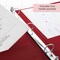 BAZIC 1.5" 3-Ring View Binder w/ 2-Pockets (11 Color Available)